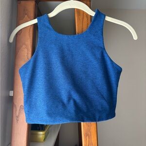 Outdoor Voices Blue Performance Tank Top